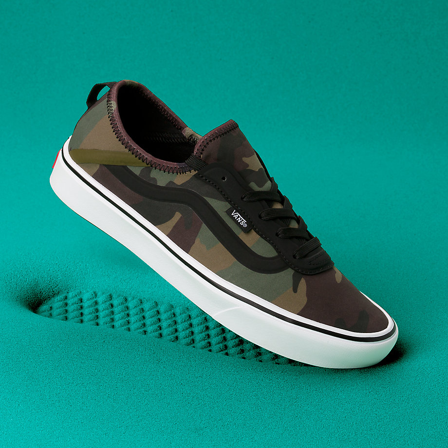 Vans Erkek Spor Ayakkabı ComfyCush Camo Zushi SF Siyah/Yeşil Türkiye | 30433-769